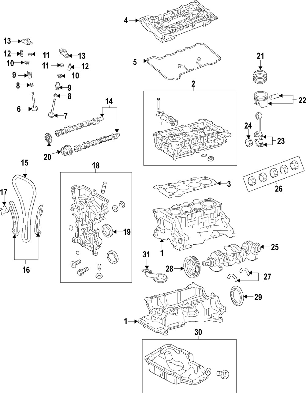 Cojinete de biela para Kia (N/P 23060-2E000)