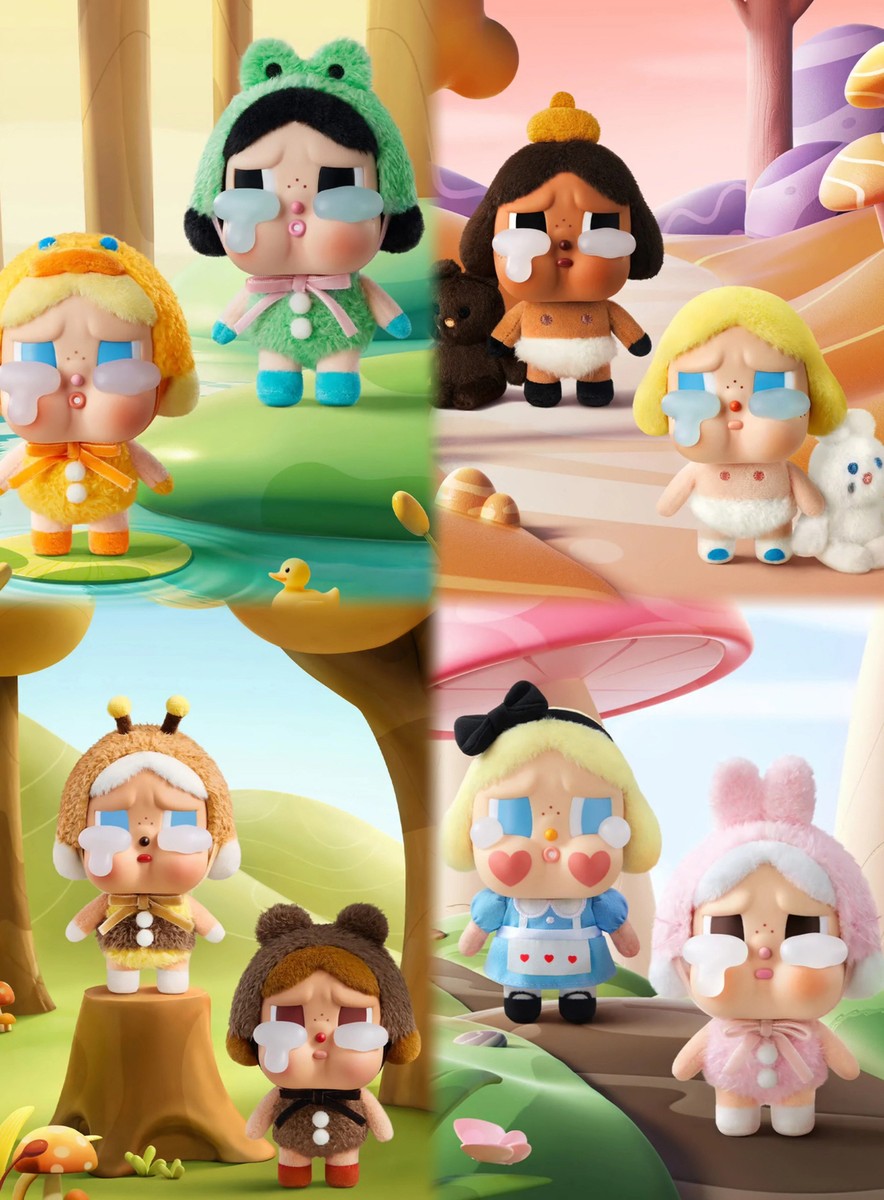 ●Crybaby Popmart x CRYBABY Wilde Wilde but Cutie Series - Vinyl Plush