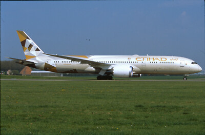 MLH01 Original aircraft Slide/Dia  Etihad B787 A6-BLK