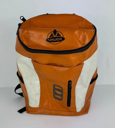 VAUDE Fahrrad Planen Rucksack Xaver, rot / weiß 43x30x15 cm 18 L wasserabweisend