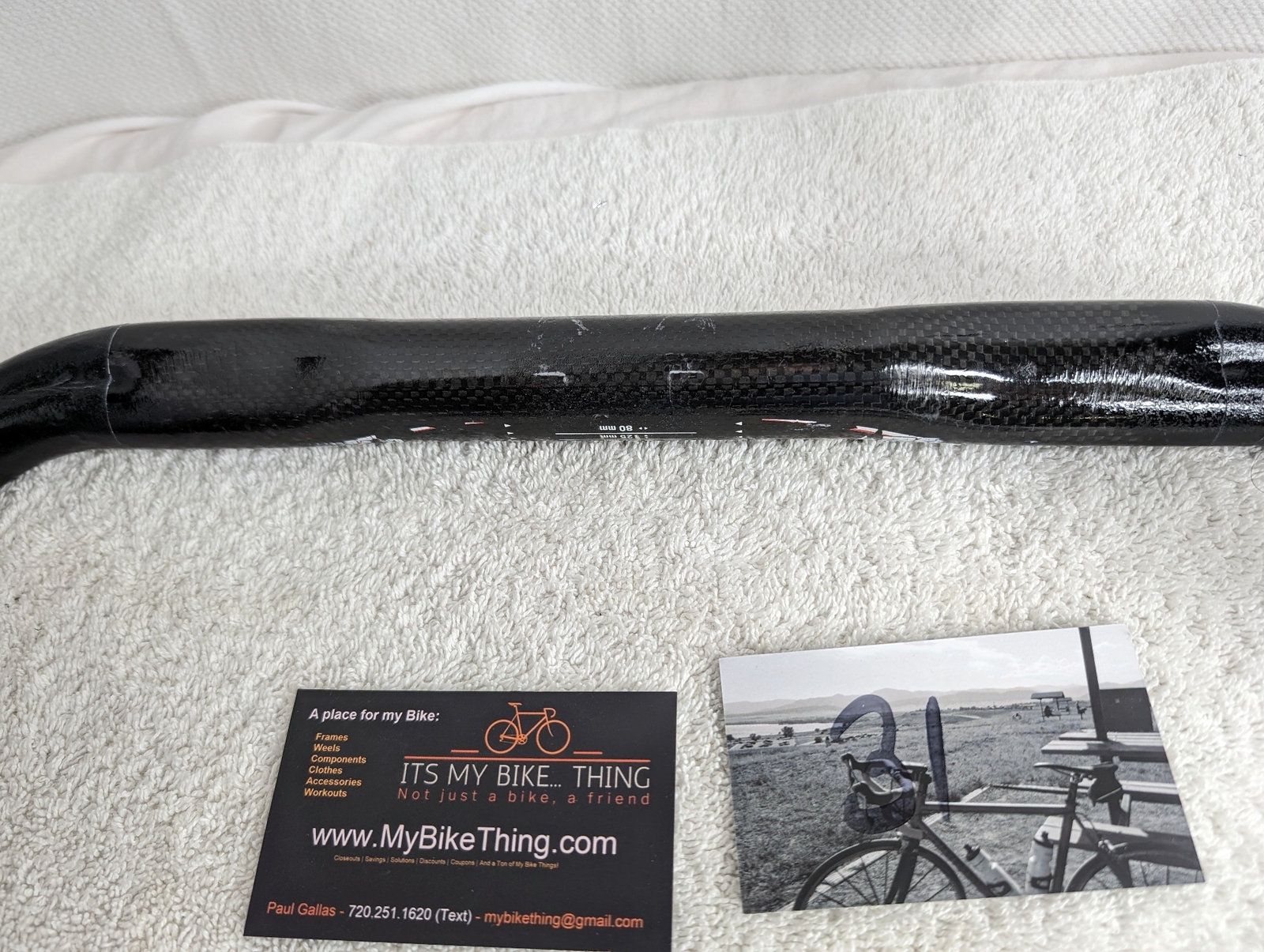 FSA Carbon Pro 305 Handlebars, Compact, Road, 42mm, 31.8, 125 Drop, 80 Reach