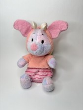 Disney Store Winnie The Pooh Piglet Butterfly Sherbert Easter 8 -9 Plush