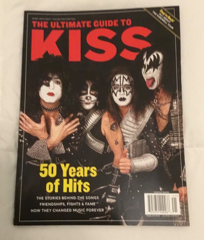 Brand New THE ULTIMATE GUIDE TO KISS MAGAZINE. never read