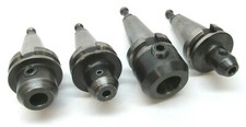 4 CNC BT40 ENDMILL TOOLHOLDERS - 3/8", 7/16", 3/4", 1-1/4"