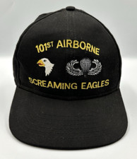 101st Airborne Screaming Eagles Trucker Snapback Hat Cap Made in USA Military