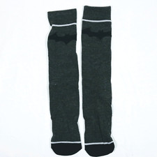 Novelty Batman Socks Black Bat Dark Grey