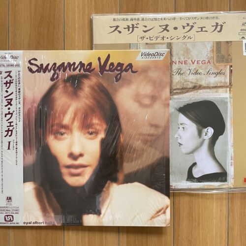 Suzanne Vega laserdisc set Live Royal Albert Hall The 1986/THE VIDEO SINGLES - Picture 1 of 1