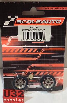 Scaleauto SC-2720P Rad Schaum 24.5x8mm Felge 19mm Achse 3mm Leichtere Version