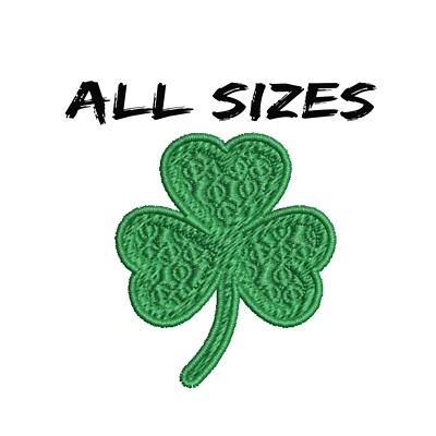 3 Leaf Clover Patch Embroidered Iron-on Applique Uniform Vest Jacket Backpack