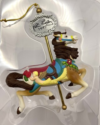 Treasury Masterpiece Edition Figurine - Carousel Horse - 1997 ENESCO