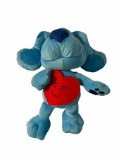 Blue's Clues  You plush Blue Valentines Day 16" tall Viacom