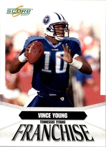 2007 Score Franchise Tennessee Titans Football Card #10 &hellip;