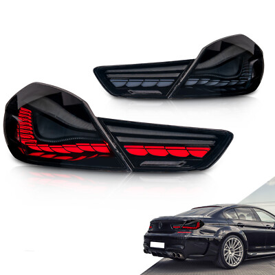 LED Taillight for BMW 6 Series F06 F12 F13 M6 640 650&Alpina B6 2012-2019,Smoked