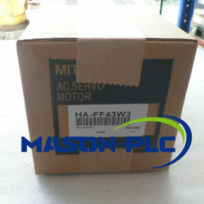 Brand New in Box Mitsubishi HA-FF43W3 Servo Motor Ship via DHL
