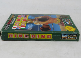 Ring King (Nintendo NES, 1987) CIB Complete in Box 5 Screw Manual RARE EARLY VER