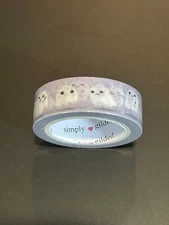 New Simply Gilded Ghosts Halloween holiday washi tape 15 mm B