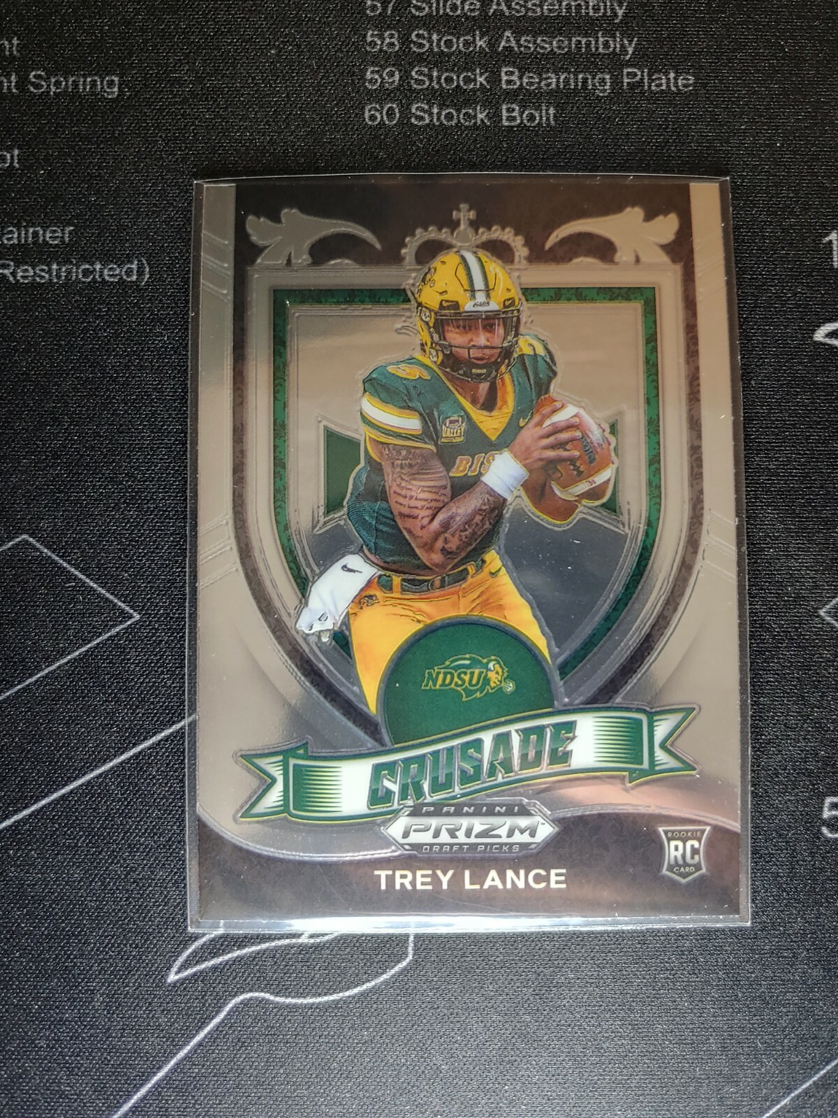 🔥2021 Prizm Draft Picks Trey Lance Crusade Rookie RC San Francisco 49ers📈