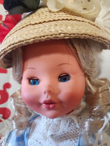 Bambola italiana bionda platino 13"" vintage Furga anni '60 ""Angelina"" con scatola - Foto 13 di 14