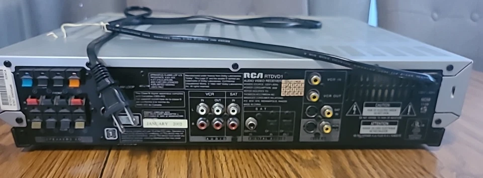 RCA RTDVD1 Surround Sound  5.1 Channel Home Theater System - Untested, complete? - Image 3 of 4