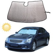 Custom Fits 2007-2013 Infiniti G25 G37 Windshield Sun Shade Dash Uv Protection