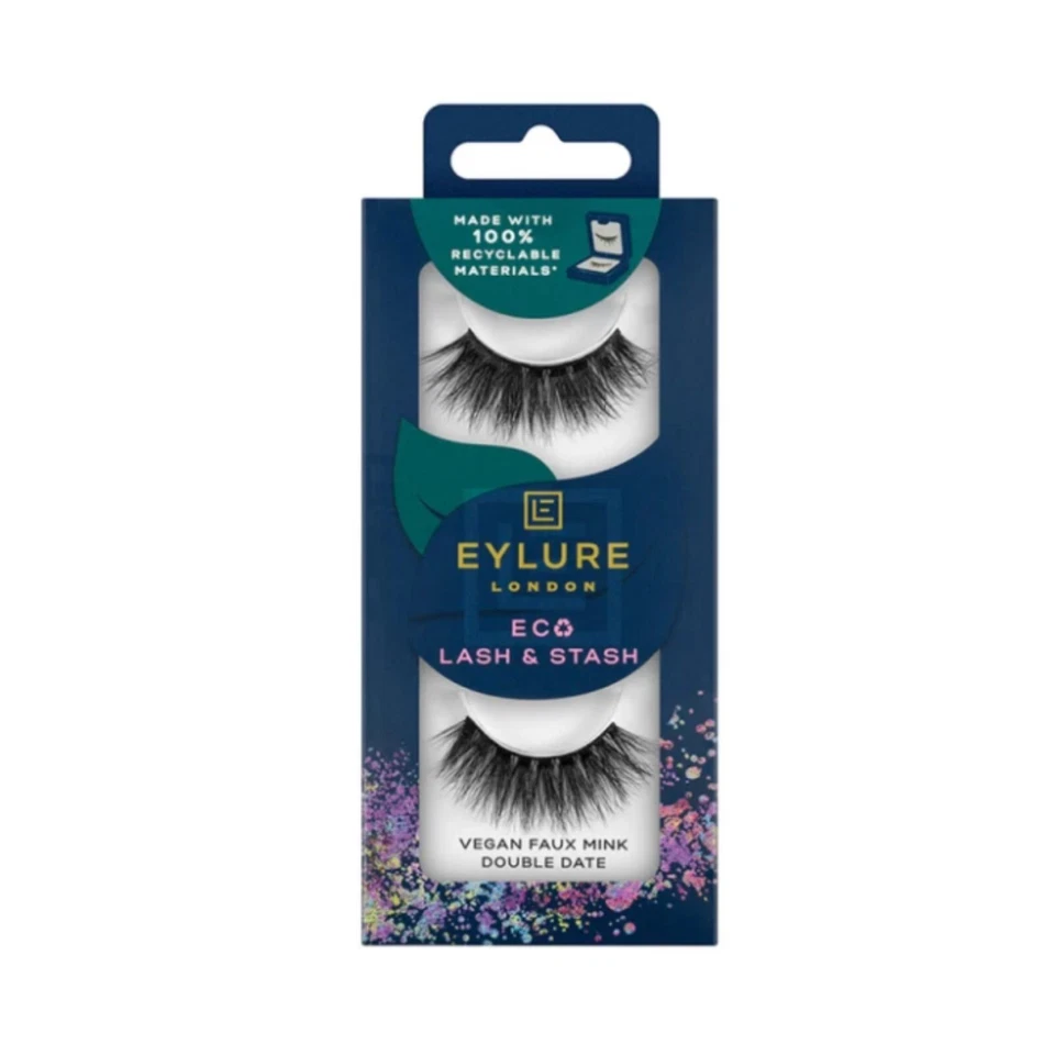 Eylure Eco Lash & Stash False Eyelashes - Sustainable Reusable Stunning Variants - image 2 of 4