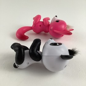 WowWee Fingerlings Interactive Electronic Pet Panda Polly Fox Kayla Lot Zoo Toy