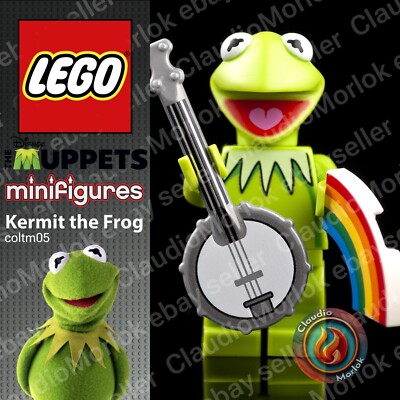   LEGO Kermit der Frosch Minifigur coltm05 Die Muppets Frosch 71033 Disney
