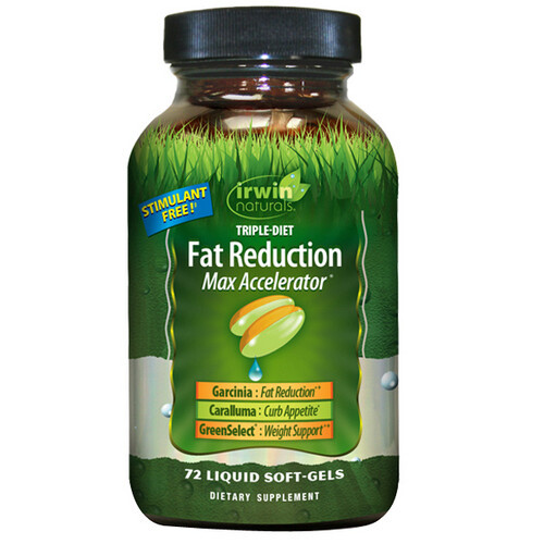 Triple-Diet Fat Reduction Max Accelerator 72 Softgels By Irwin Naturals - Picture 1 of 1