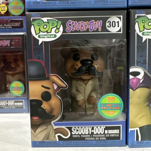 Funko Pop! Scooby-Doo ! Digital Set Of 6 Knight, Virus, Puppet, Spector, Scooby - Picture 3 of 13