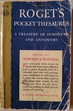 Roget's Pocket Thesaurus