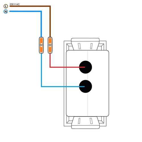 LIVOLO Wippe Glas Lichtschalter Steckdosen Taster Dimmer Kreuz-/ Wechselschalter - Bild 128 von 192