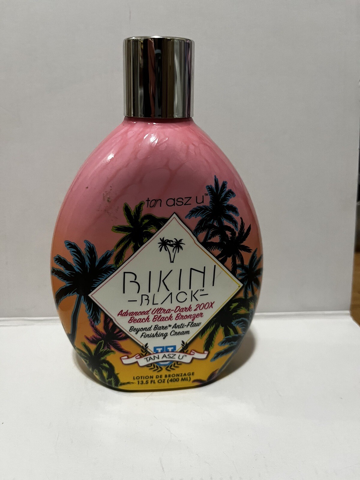 Bikini Black Advanced Tanning Lotion with Beach Black Bronzer. 13.5 fl oz-image