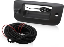 Rear View Backup Camera W/Tailgate Handle Compatible with 2007-2013 Silverado/Si