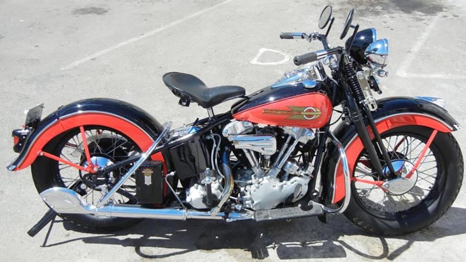 28° FRAME (Chassis) for 1938 - 1940 Harley Knuckle & UL Big Twins | eBay