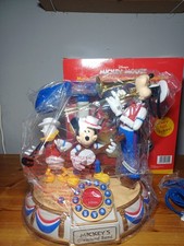  Mew Vintage Disney Mickey's Dixieland Band Musical Animated Telephone Telemania