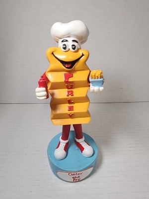 Curley the Fry Bobblehead Morey's Piers New Jersey - Hard To Find - Wildwood, NJ