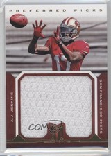 2012 Panini Momentum Preferred Picks Jumbo Materials 31/99 AJ Jenkins #13 2y8