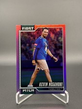 Kevin Negandhi 2026 TOPPS SERIES 1 FIRST PITCH PINK FOIL PARALLEL #FP-4 MARINERS