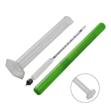 Alcohol Meter Distilling Tool Home Distilling Glass+plastic Meter Tester
