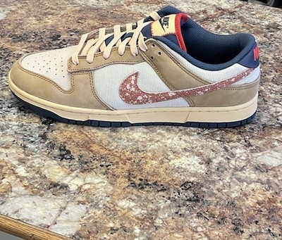 Men s 12 Nike Dunk Low Retro SE Wheat/Sanddrift/Celestial Gold/burnt Sunrise