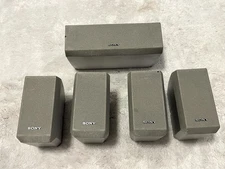Sony SS-CNP2 Center Channel + SS-MSP2 (4x) Satellite Speakers Tested