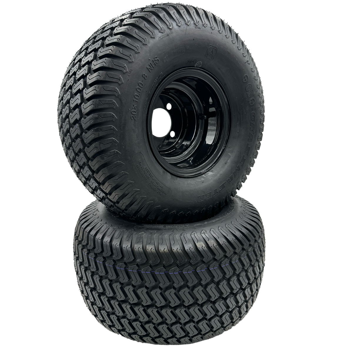 Set di 2 Pneumatici e Cerchi 20x10.00-8 per Wright Stander