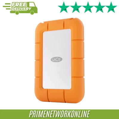 LaCie Rugged Mini SSD 1TB – Portable, Fast & Rugged 100% ORIGINAL ⭐⭐⭐⭐⭐