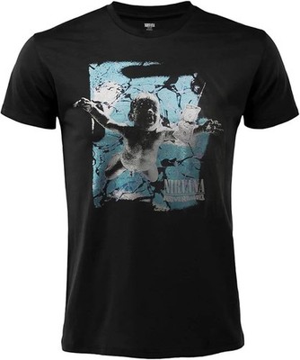 NIRVANA Nevermind T-Shirt Shirt schwarz Erwachsene Offiziell ORIGINAL