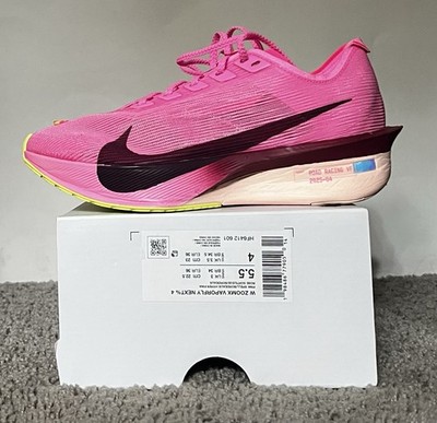 Size 5.5W- Nike ZoomX Vaporfly 4 Pink Spell Running Shoes HF6412
