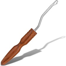 Latch Hook Tool Wooden Bent Latch Hooks Large Latch Hook Crochet Needle Crochet