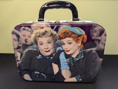 Vintage Vandor I Love Lucy Lunch Box Metal Friends Forever Chocolate Factory