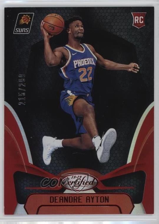2018-19 Certified Mirror Red /299 DeAndre Ayton #151 Rookie RC