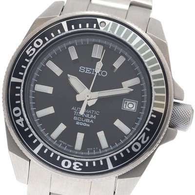 SEIKO Prospex 7S25-00D0/SBDA001 Scuba black samurai Automatic Men's Watch_949189