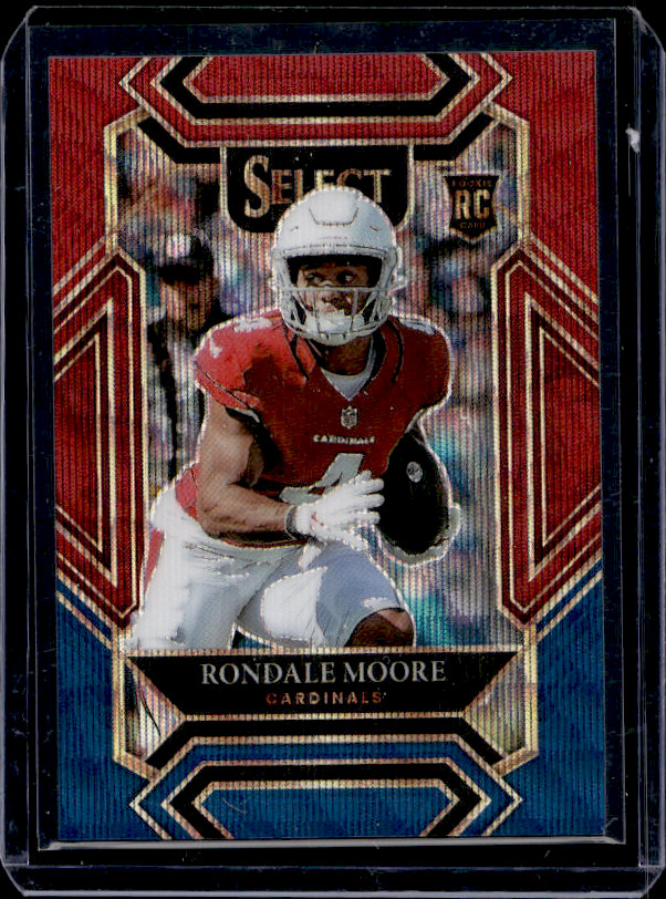 2021 Panini Select - Club Level Rondale Moore #258 Tri Color Prizm /149 (RC)